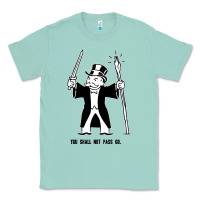 Seafoam you shall not pass go Classic Tee - artisFamous
