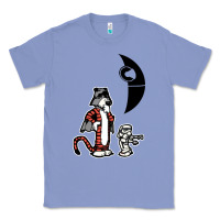 Colony Blue hobbes and calvin Classic Tee - artisFamous