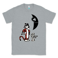 Heather Grey hobbes and calvin Classic Tee - artisFamous