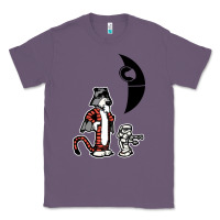 Lavender hobbes and calvin Classic Tee - artisFamous