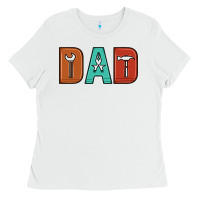 White dad Ladies Tee - Artiststas
