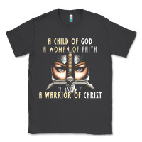 Smoke child of god woman of faith warrior of christ Classic Tee - artisFamous