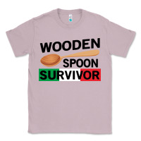 Lilac funny wooden spoon survivor Classic Tee - artisFamous