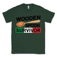 Sports Green funny wooden spoon survivor Classic Tee - artisFamous