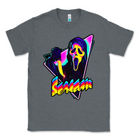 Charcoal Heather scream horror movie Classic Tee - artisFamous