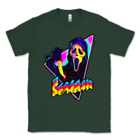 Sports Green scream horror movie Classic Tee - artisFamous