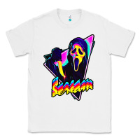 White scream horror movie Classic Tee - artisFamous
