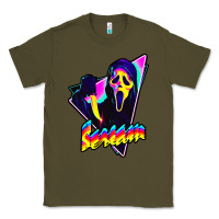 Army Green scream horror movie Classic Tee - artisFamous