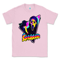 Bubblegum Pink scream horror movie Classic Tee - artisFamous