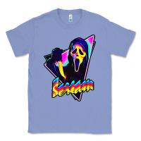 Colony Blue scream horror movie Classic Tee - artisFamous