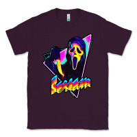 Plum scream horror movie Classic Tee - artisFamous