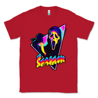 Red scream horror movie Classic Tee - artisFamous