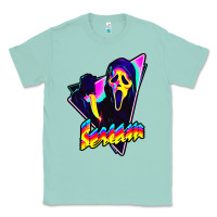 Seafoam scream horror movie Classic Tee - artisFamous