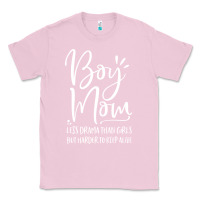 Bubblegum Pink boy mom less drama than girls but harder to Classic Tee - artisFamous