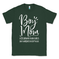 Sports Green boy mom less drama than girls but harder to Classic Tee - artisFamous