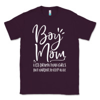 Plum boy mom less drama than girls but harder to Classic Tee - artisFamous