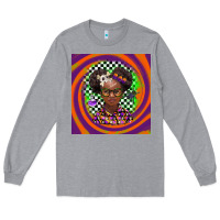 Heather Grey halloween african girl Long Sleeve Tee - BarkalooDesign