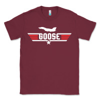 Burgundy goose Classic Tee - artisFamous