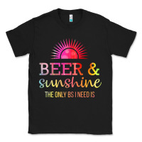 Black the only bs i need is beer sunshine Classic Tee - artisFamous