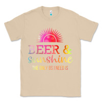Mushroom the only bs i need is beer sunshine Classic Tee - artisFamous