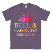 Lavender the only bs i need is beer sunshine Classic Tee - artisFamous