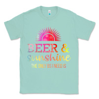 Seafoam the only bs i need is beer sunshine Classic Tee - artisFamous