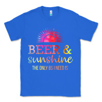 True Royal the only bs i need is beer sunshine Classic Tee - artisFamous