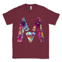 Burgundy maroon five Classic Tee - artisFamous