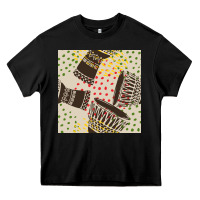 Black african drum seamless pattern Heavy Core Tee - BundleAndBundleShop