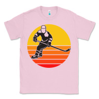 Bubblegum Pink Hockey 1 Classic Tee - artisFamous