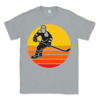 Heather Grey Hockey 1 Classic Tee - artisFamous