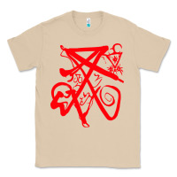 Mushroom lucifer calligraphy 2 Classic Tee - artisFamous