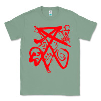 Sage lucifer calligraphy 2 Classic Tee - artisFamous