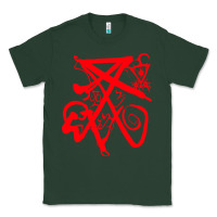 Sports Green lucifer calligraphy 2 Classic Tee - artisFamous