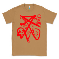 Toasted Coconut lucifer calligraphy 2 Classic Tee - artisFamous