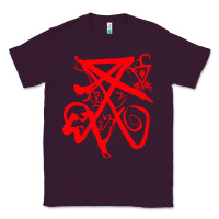 Plum lucifer calligraphy 2 Classic Tee - artisFamous