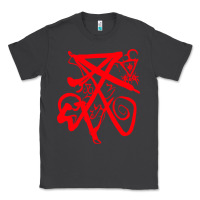 Smoke lucifer calligraphy 2 Classic Tee - artisFamous