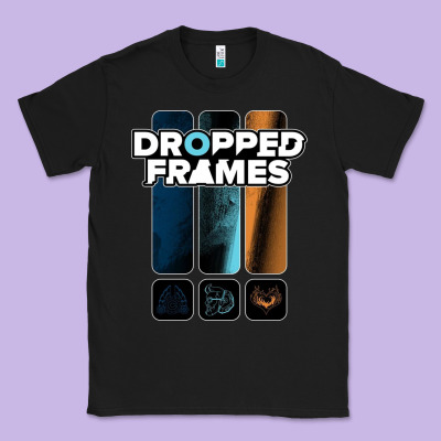 Dropped Frames Classic Tee Designed By Artisfamous