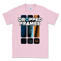 Bubblegum Pink dropped frames Classic Tee - artisFamous