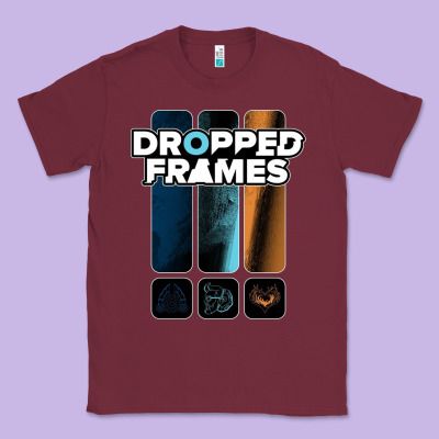 Dropped Frames Classic Tee Designed By Artisfamous