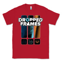 Red dropped frames Classic Tee - artisFamous