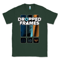 Sports Green dropped frames Classic Tee - artisFamous