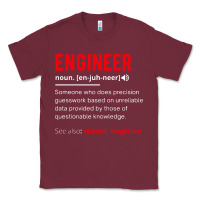 Burgundy engineer definition Classic Tee - artisFamous