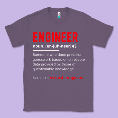 Engineer Definition Classic Tee Designed By Artisfamous