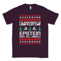 Plum epstein didnt kill himself christmas Classic Tee - artisFamous