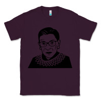 Plum ruth bader ginsburg Classic Tee - artisFamous
