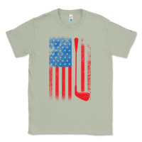Matcha Golf with USA Flag Classic Tee - artisFamous
