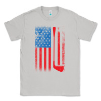 Moon Dust Golf with USA Flag Classic Tee - artisFamous