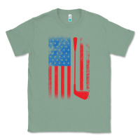 Sage Golf with USA Flag Classic Tee - artisFamous