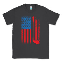Smoke Golf with USA Flag Classic Tee - artisFamous